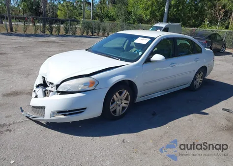 2012 Chevrolet Impala Lt из США, поврежденный, VIN 2G1WG5E35C1257565